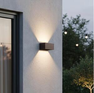 Ideal Lux - Applique a LED da esterno ATOM LED/25W/230V IP54 marrone