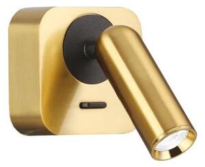 Ideal Lux - Luce Spot da parete a LED BEAN LED/3W/230V CRI 90 oro