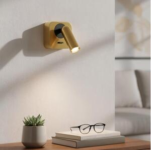 Ideal Lux - Luce Spot da parete a LED BEAN LED/3W/230V CRI 90 oro