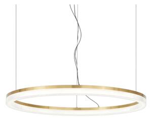Ideal Lux - Lampadario LED a sospensione con filo CROWN LED/42W/230V 3000K diametro 80 cm CRI 90 ottone