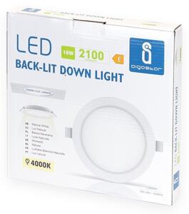 Aigostar - Lampada LED da incasso LED/18W/230V 4000K diametro 22 cm bianco