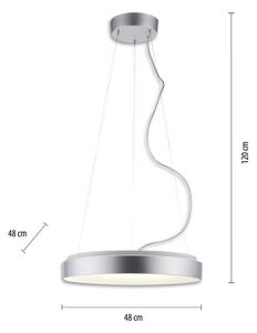 JUST LIGHT. 17075-21-Lampadario a sospensione con filo LED dimmerabile KETO ANIKA LED/26,5W/230V+RC