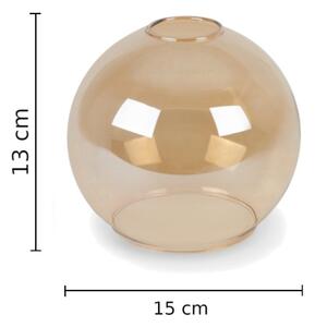 Lampadario a sospensione con supporto rigido FLEX 3xE27/60W/230V nero/fumé beige