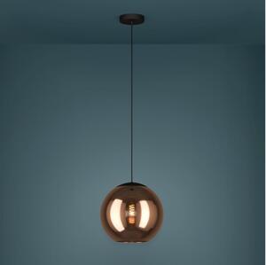 Eglo 390089 - Lampadario a sospensione con filo CORDOBA 1xE27/40W/230V rame