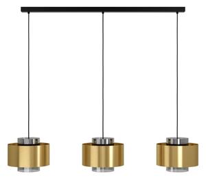 Eglo 390067 - Lampadario a sospensione con filo DUGLIA 3xE27/40W/230V oro