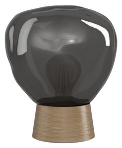 Eglo 390321 - Lampada da tavolo MAGACELA 1xE27/40W/230V fumé