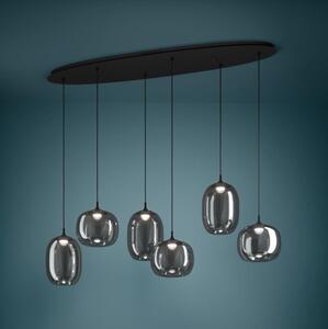 Eglo 390415 - Lampadario a sospensione con filo LED dimmerabile LARVA 6xLED/3,7W/230V 2700-6500K+RC