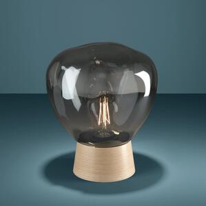 Eglo 390321 - Lampada da tavolo MAGACELA 1xE27/40W/230V fumé