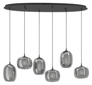 Eglo 390415 - Lampadario a sospensione con filo LED dimmerabile LARVA 6xLED/3,7W/230V 2700-6500K+RC