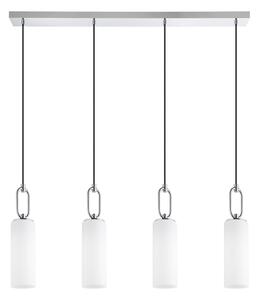 Eglo 390129 - Lampadario a sospensione con filo MAJANA 4xE27/40W/230V cromo lucido