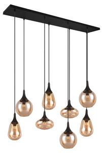 Lampada a sospensione LUMINA nero-miele 8xE14x40W in metallo, dimensioni: 150x121x34,5 cm, IP20, Trio