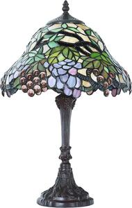 Lampada da tavolo Tiffany Clayre & Eef Ø 30x48 cm Frutta in vetro blu verde