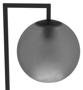 Eglo 390254 - Lampada con piedistallo ARANGONA 1xE27/40W/230V fumé