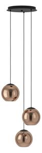 Eglo 390094 - Lampadario a sospensione con filo CORDOBA 3xE27/40W/230V rame
