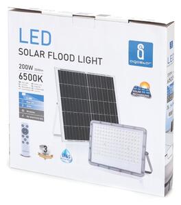 Aigostar - Faro solare LED dimmerabile LED/200W/3,2V IP65 + telecomando