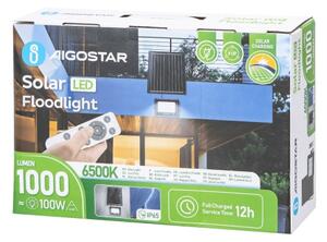 Aigostar - LED Faro solare dimmerabile LED/100W/3,4V IP65 + +TC