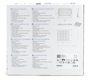 Aigostar - Faro solare LED dimmerabile LED/200W/3,2V IP65 + telecomando