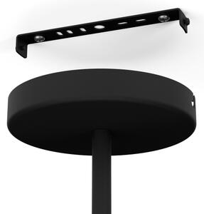 Eglo 390217 - Lampadario a sospensione con filo CHAMPERICO 1xE27/60W/230V 98,5 cm nero