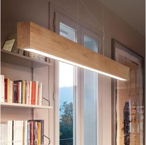 Ideal Lux - Lampadario LED a sospensione con filo CRAFT LED/32W/230V CRI 90 faggio