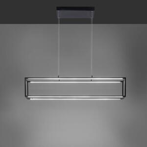 Paul Neuhaus Contura LED a sospensione in nero