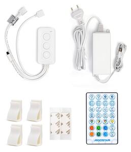 Aigostar - Striscia LED RGBW dimmerabile LED/48W/12V 2x7,5 m Wi-Fi