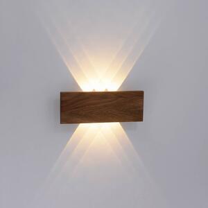 Paul Neuhaus Palma applique LED legno 32 cm