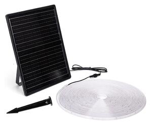 Aigostar - Striscia solare LED dimmerabile LED/20W/3,2V 20 m 2700K IP65 + telecomando