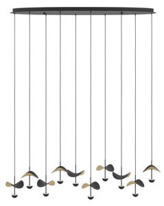 Eglo 390342 - Lampadario a sospensione con filo LED dimmerabile DRACERA 10xLED/2,3W/230V 3000K