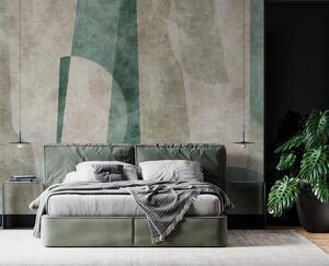 Carta da parati Forme geometriche nello stile del loft grunge, Carta da parati lastrazione, u97194 : Uwalls.it
