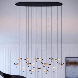 Eglo 390343 - Lampadario a sospensione con filo LED dimmerabile DRACERA 17xLED/2,3W/230V 3000K