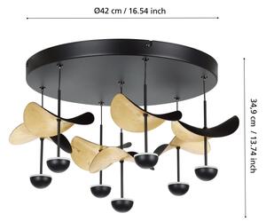 Eglo 390411 - Plafoniera LED dimmerabile DRACERA 7xLED/2,3W/230V 3000K