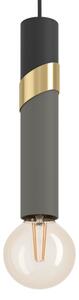 Eglo 39936 - Lampadario a sospensione con filo CEDRAL 4xE27/40W/230V nero/oro