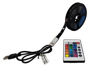LED RGB Striscia dimmerabile LED/6W/5V USB 2 m + telecomando