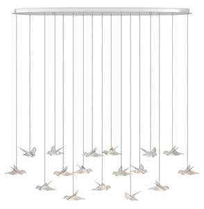 Eglo 390403 - Lampadario a sospensione con filo LED dimmerabile PARATEBUENO 17xLED/3W/230V cromo