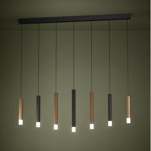 Eglo 39906 - Lampadario a sospensione con filo LED dimmerabile ESTANTERIOS 7xLED/3,1W/230V 3000K