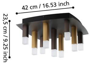 Eglo 39905 - Plafoniera LED dimmerabile ESTANTERIOS 9xLED/3,1W/230V 3000K