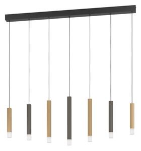 Eglo 39906 - Lampadario a sospensione con filo LED dimmerabile ESTANTERIOS 7xLED/3,1W/230V 3000K