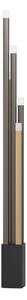 Eglo 39908 - Lampada da terra dimmerabile a LED ESTANTERIOS 5xLED/3,7W/230V 3000K