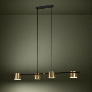 Eglo 39985 - Lampadario LED a sospensione con filo ALTAMIRA 4xGU10/4,6W/230V 3000K oro
