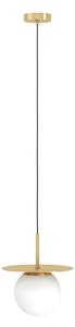Eglo 39952 - Lampadario a sospensione con filo ARENALES 1xE27/40W/230V oro