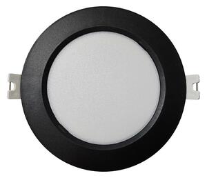 Lampada LED da incasso CIRCLE LED/6W/230V 4000K diametro 12 cm nero