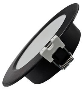 Lampada LED da incasso CIRCLE LED/3W/230V 4000K diametro 9 cm nero