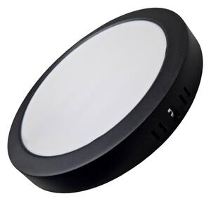 Plafoniera LED ROUND LED/24W/230V 4000K diametro 28,8 cm nero