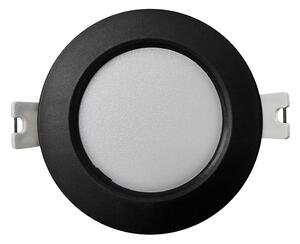Lampada LED da incasso CIRCLE LED/3W/230V 4000K diametro 9 cm nero
