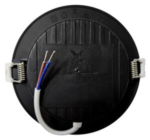 Lampada LED da incasso CIRCLE LED/6W/230V 4000K diametro 12 cm nero
