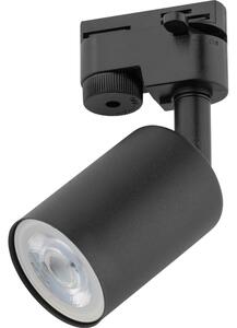 Faretto per sistema a binario TOP 1xGU10/10W/230V nero