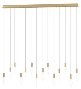 Eglo 390362 - Lampadario a sospensione con filo LED dimmerabile MIRADOR 14xLED/3,3W/230V oro