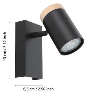 Eglo 39647 - Luce Spot da parete a LED CARTAGENA 1xGU10/4,5W/230V 3000K