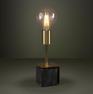 Eglo 390168 - Lampada da tavolo CARMITA 1xE27/40W/230V oro/nero marmo
