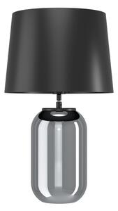 Eglo 390063 - Lampada da tavolo CUITE 1xE27/40W/230V nero/fumé